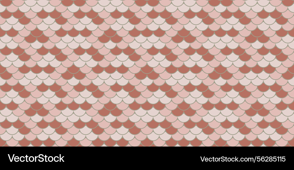 Elegant Overlapping Scale Pattern vector image