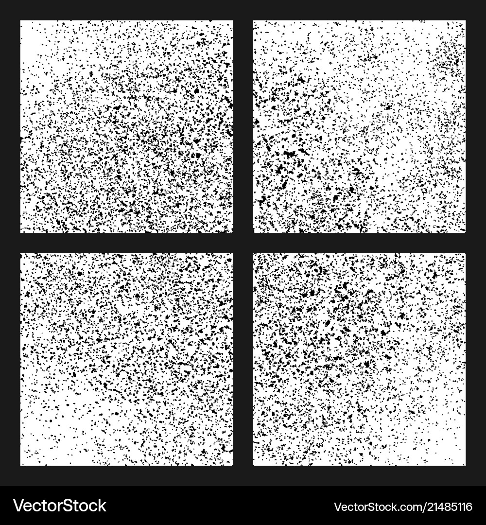 Black grainy texture isolated on white Black grainy texture isolated on white vector image
