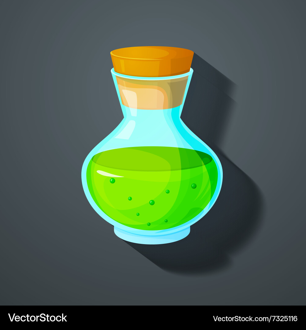 Elixir of life icon vector image
