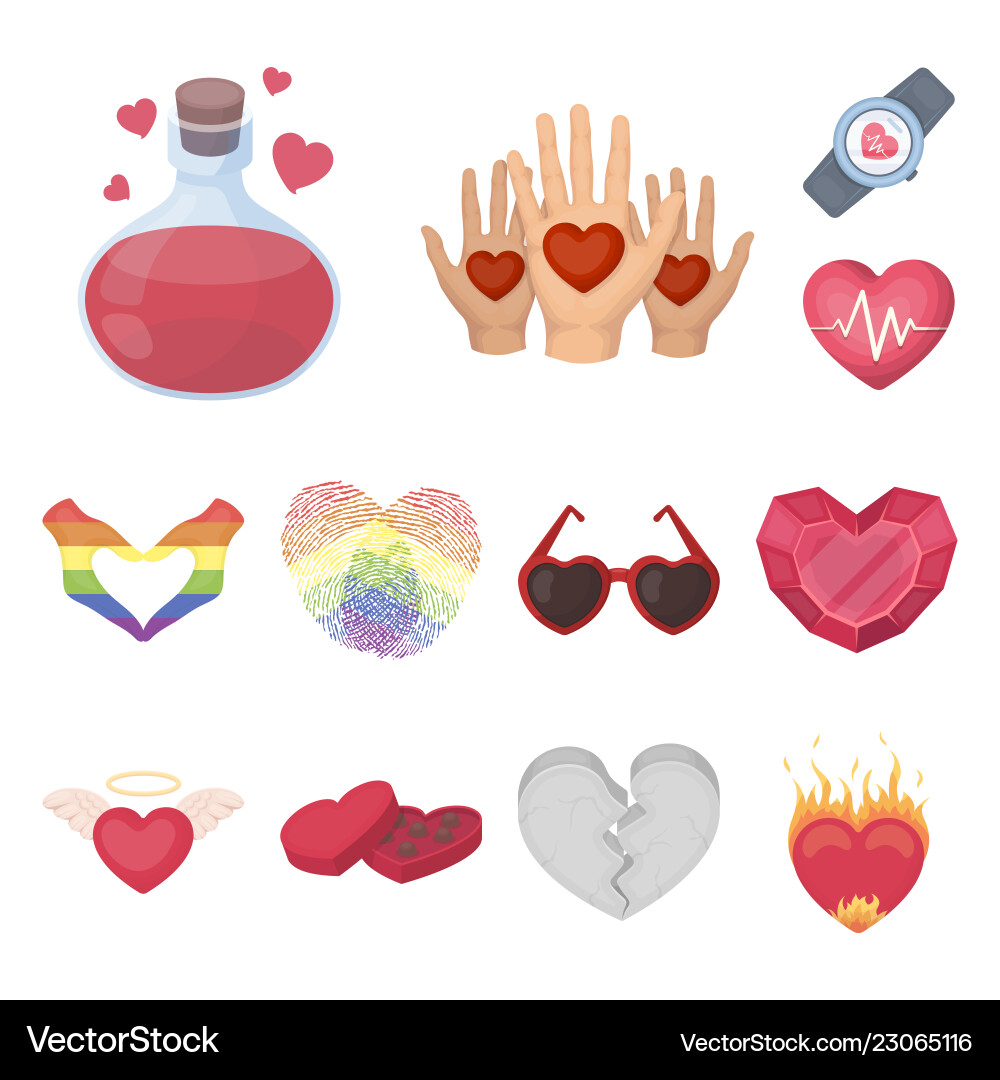 Isolated object of abstract and shape sign set vector image