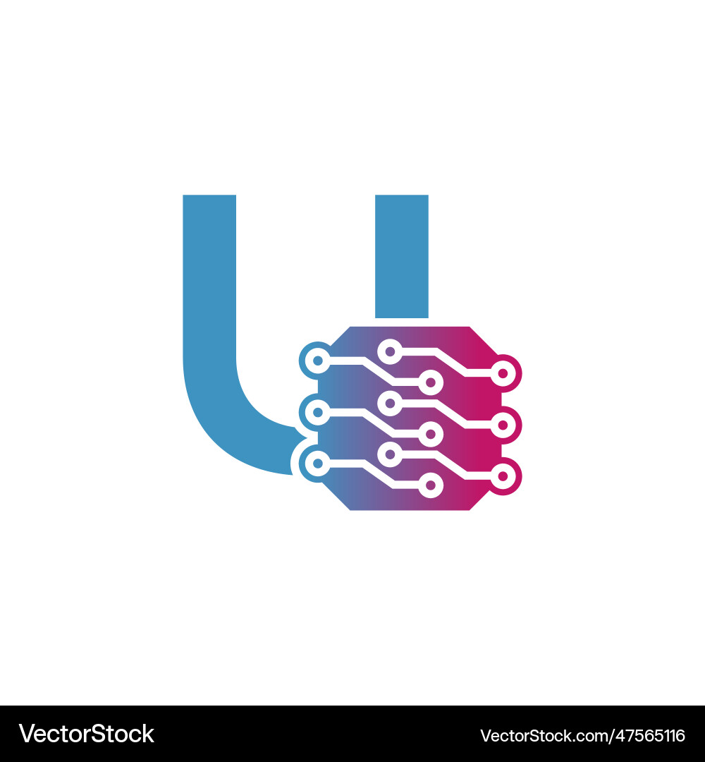 Programming code and technology logo template Vector Image