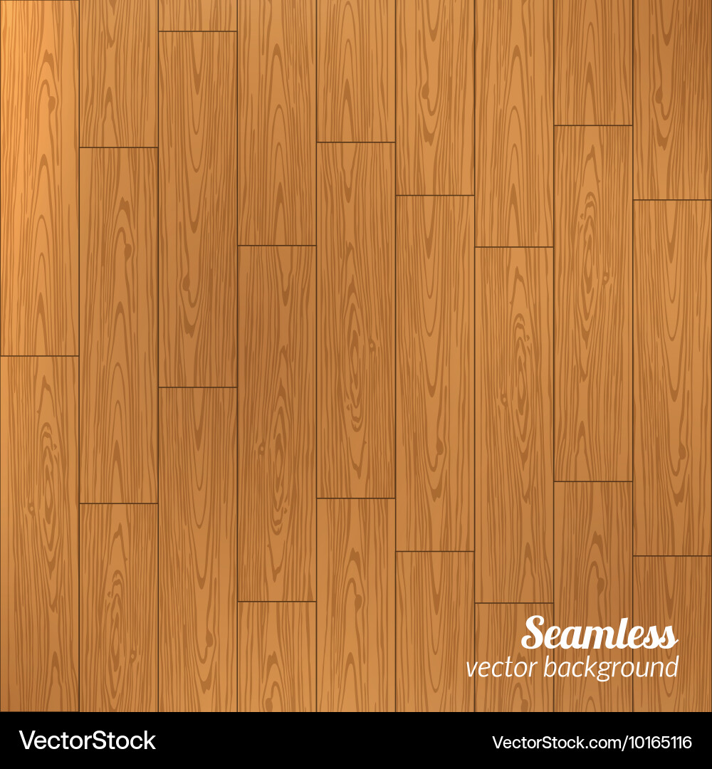 Seamless Wood Texture Pattern Vector Image