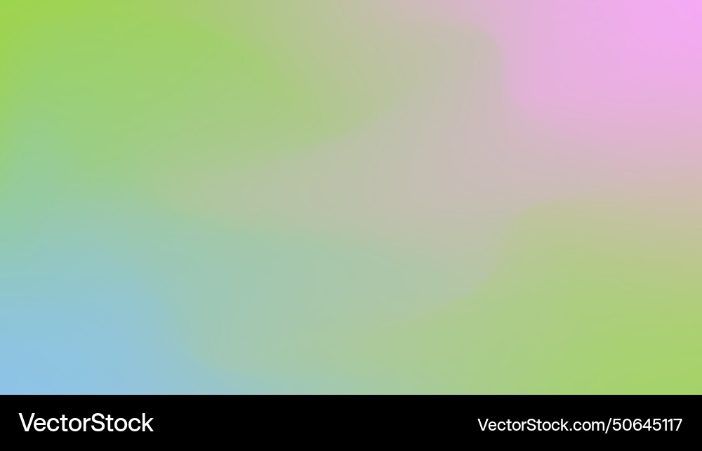 Abstract blurred gradient background y2k spring Vector Image