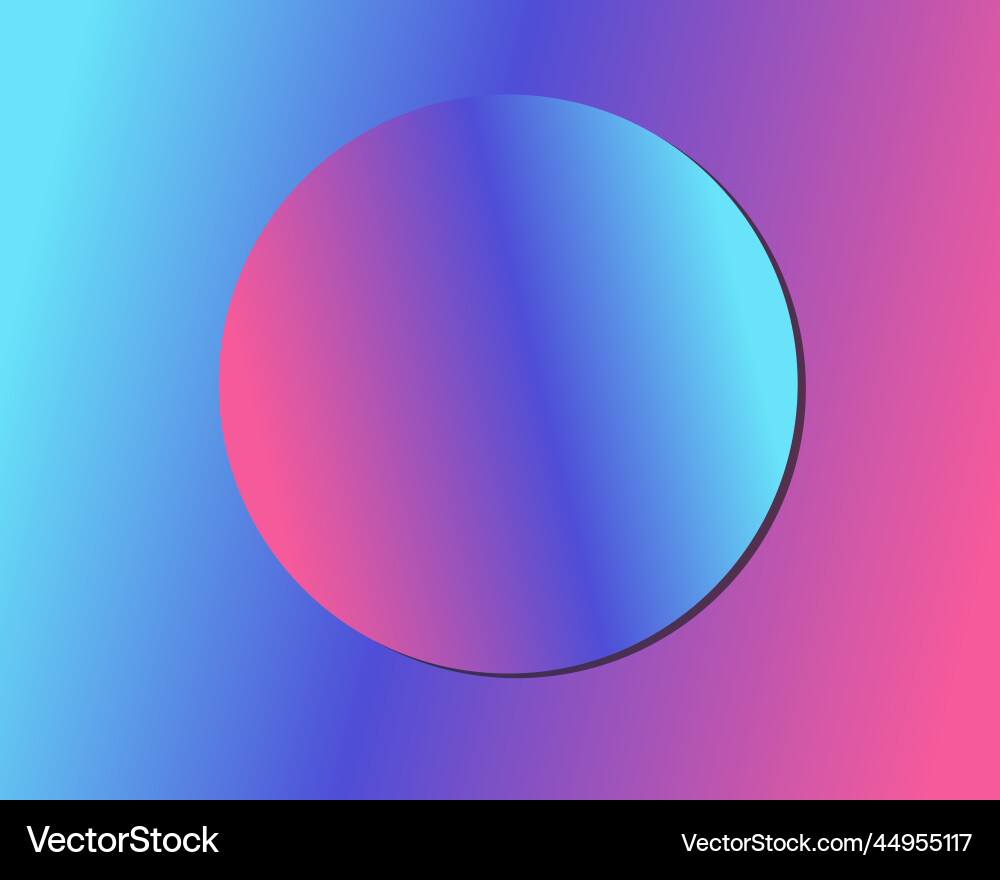 Minimal round shape background Minimal round shape background vector image