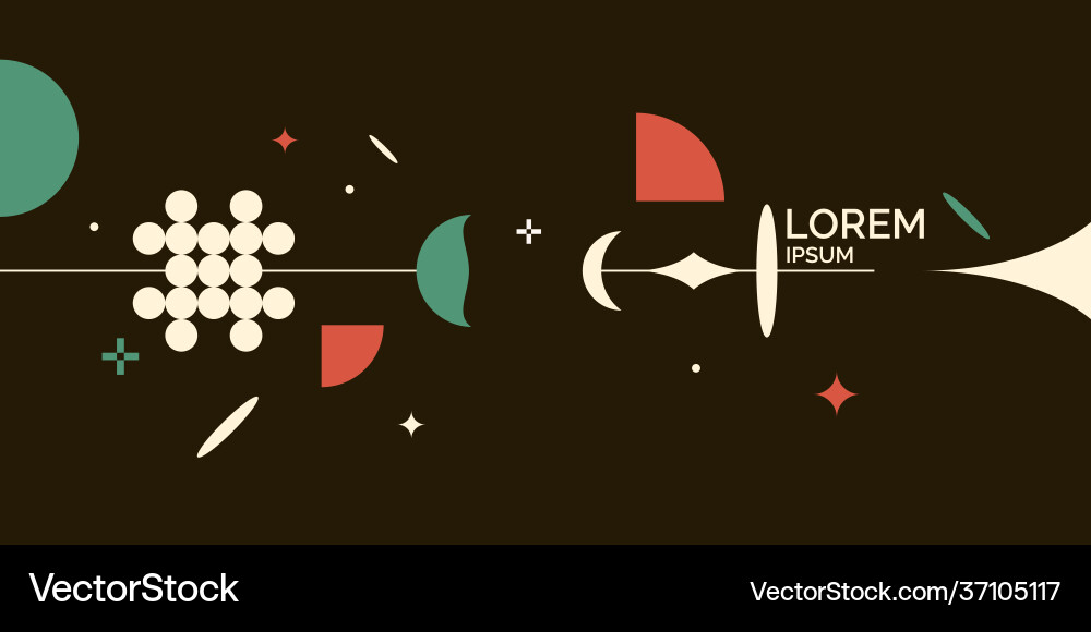 Modern backgrounds with abstract elements Modern backgrounds with abstract elements Vector Image