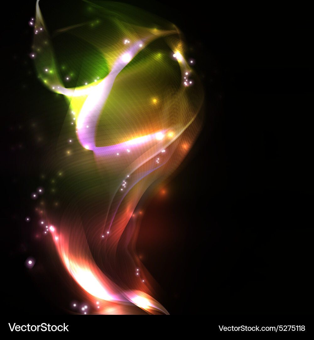 Abstract creative dynamic element Vector Image