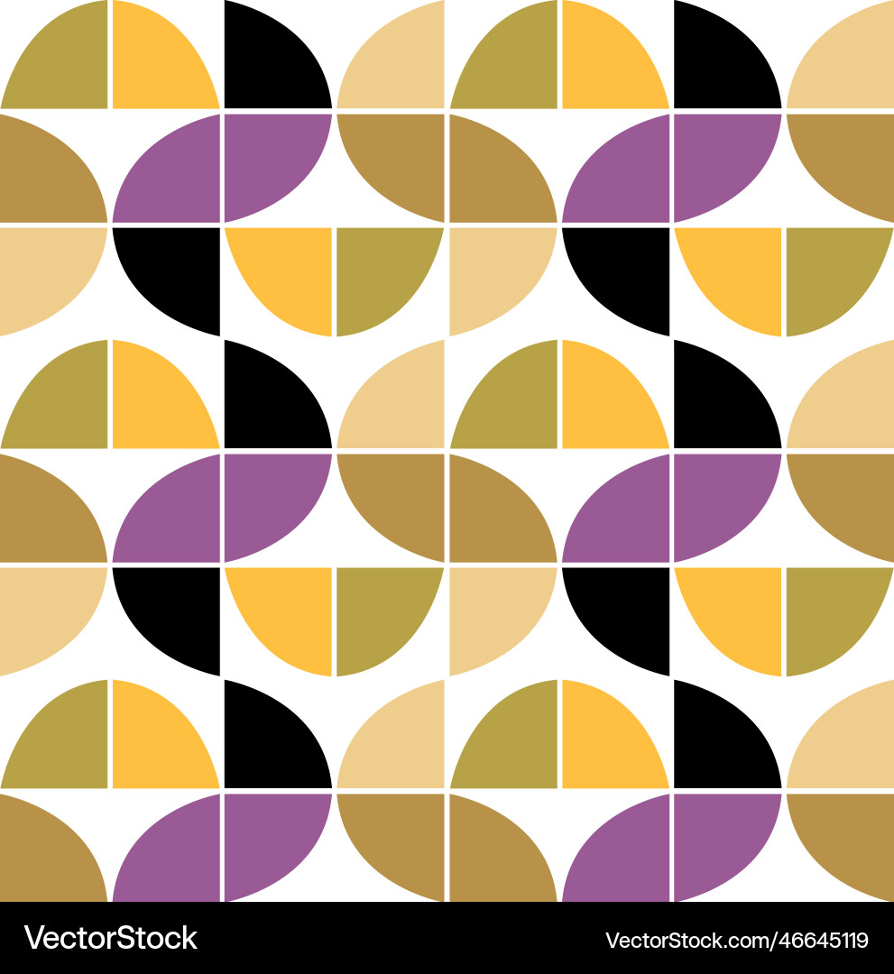 Geometric colorful design blocks pattern texture Vector Image
