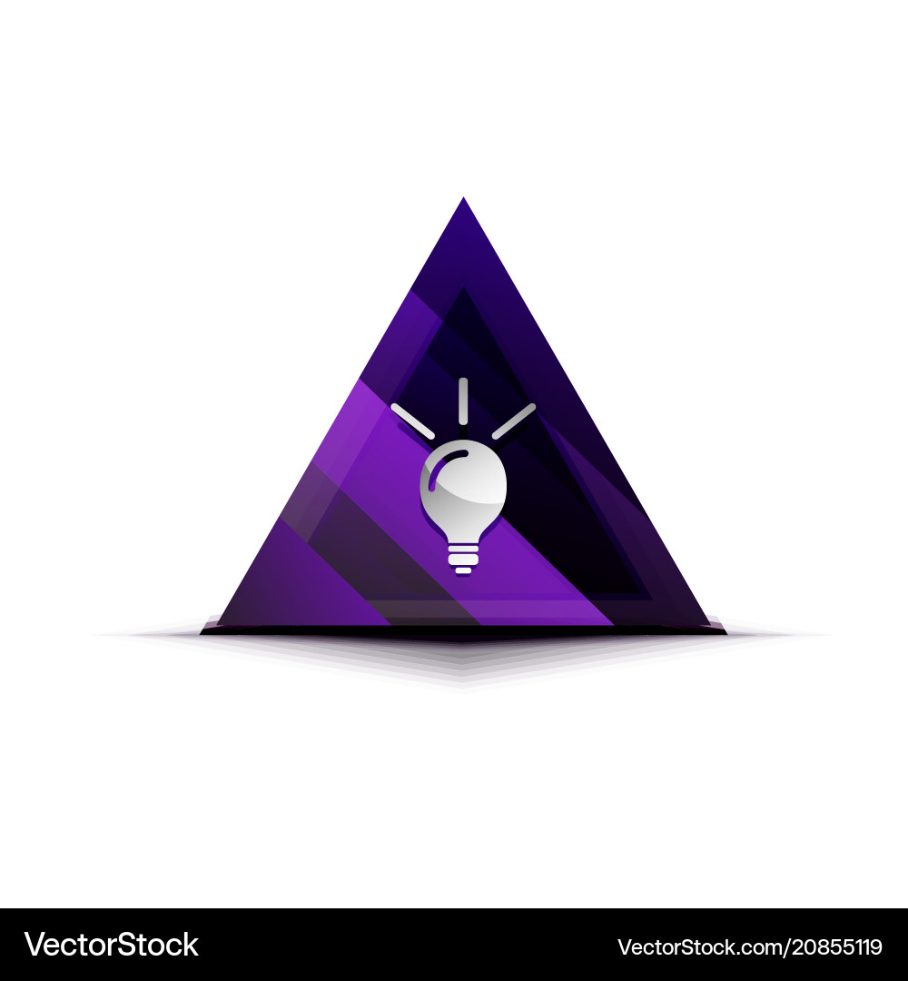 Light bulb new idea concept web button Light bulb new idea concept web button Vector Image