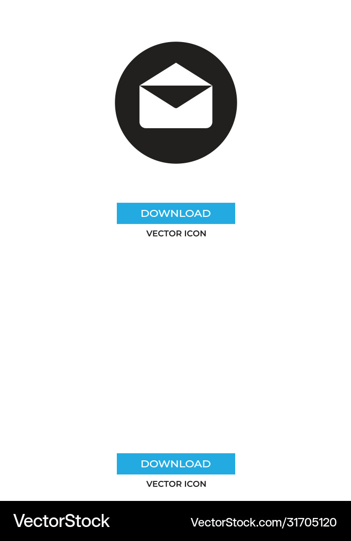 Email icon simple sign for web site and mobile app Email icon simple sign for web site and mobile app vector image
