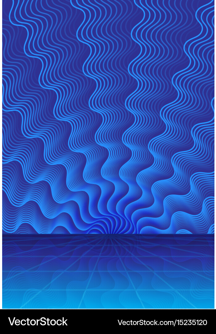 Magic abstract background with rays of light vector image