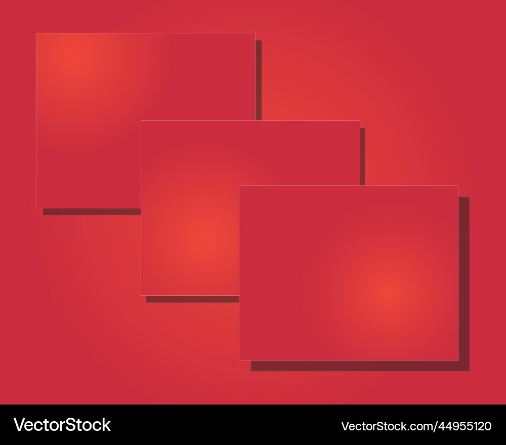 Minimal square shape background vector image