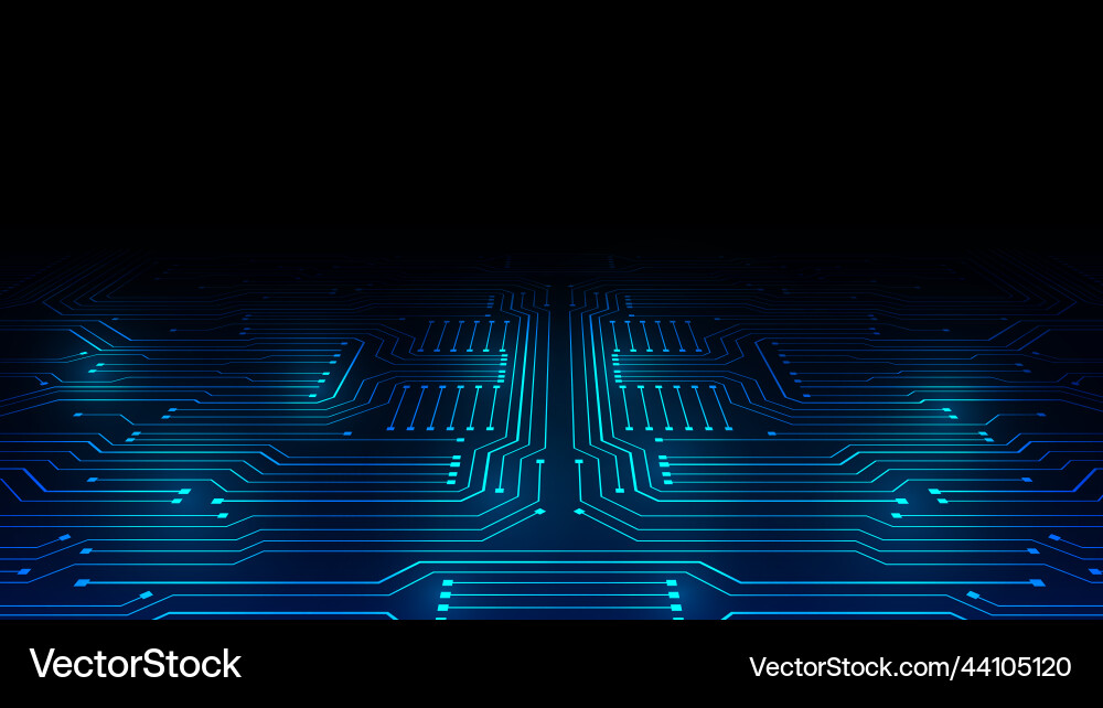Technology background with hi-tech digital Technology background with hi-tech digital Vector Image