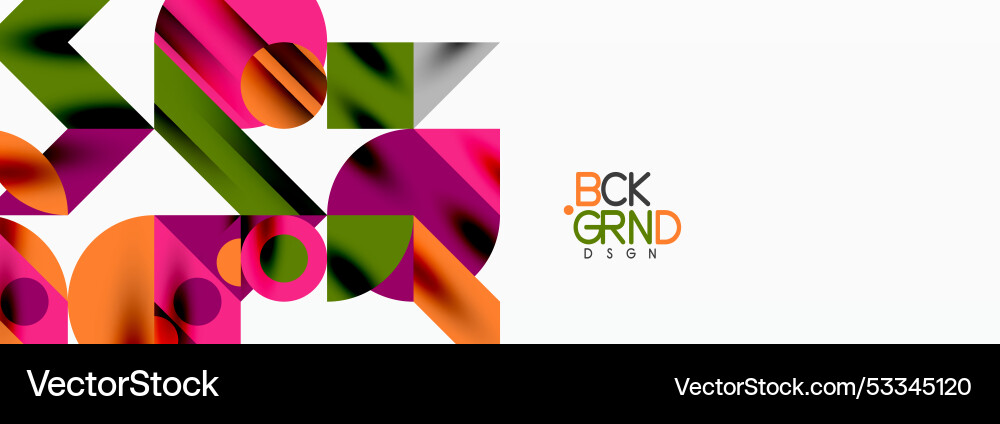 Trendy triangles lines round elements and circles Trendy triangles lines round elements and circles Vector Image