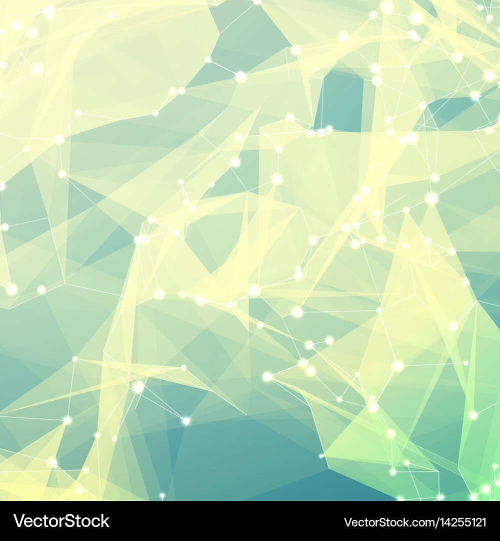 Abstract mesh background chaotically vector image