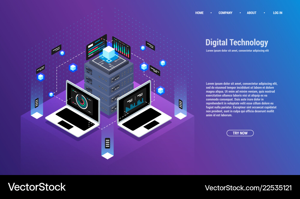 Analysis and investment data visualization Analysis and investment data visualization vector image