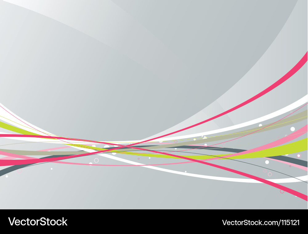 Dynamic Swirl Background vector image