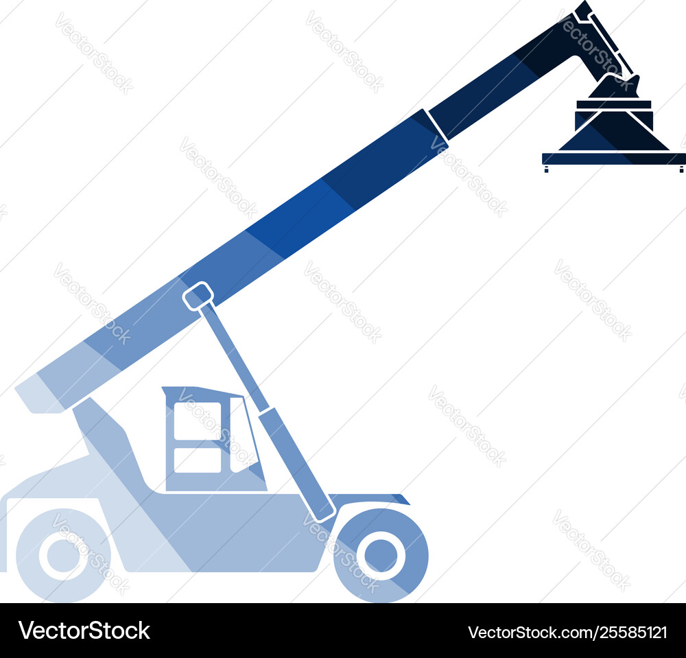 Port loader icon Royalty Free Vector Image - VectorStock