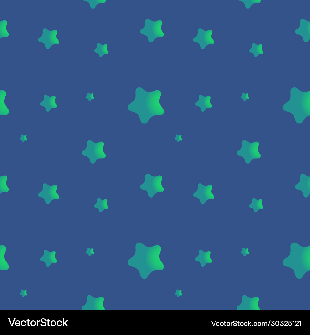 Seamless pattern with many azure stars Seamless pattern with many azure stars Vector Image