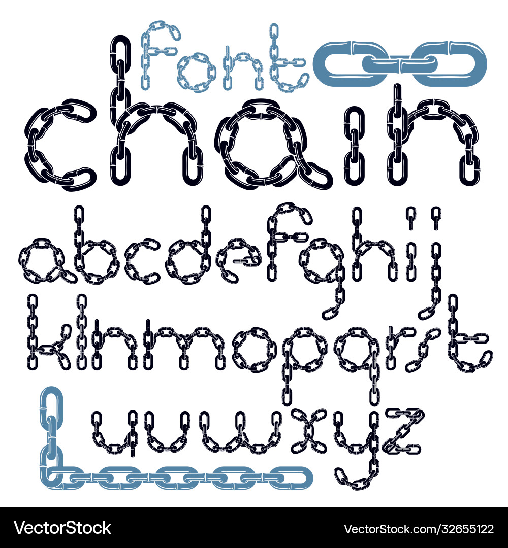 Font trendy typescript can be used in poster Font trendy typescript can be used in poster vector image