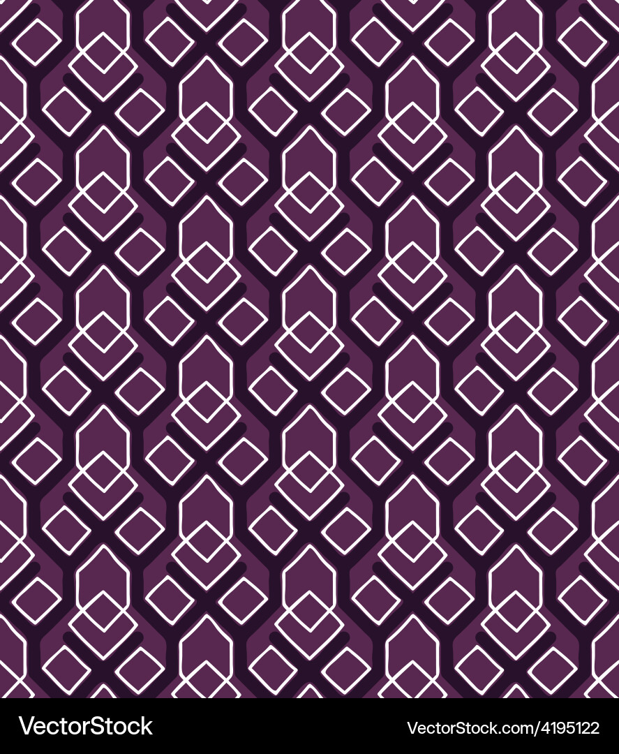 Geometric seamless pattern background retro style Vector Image