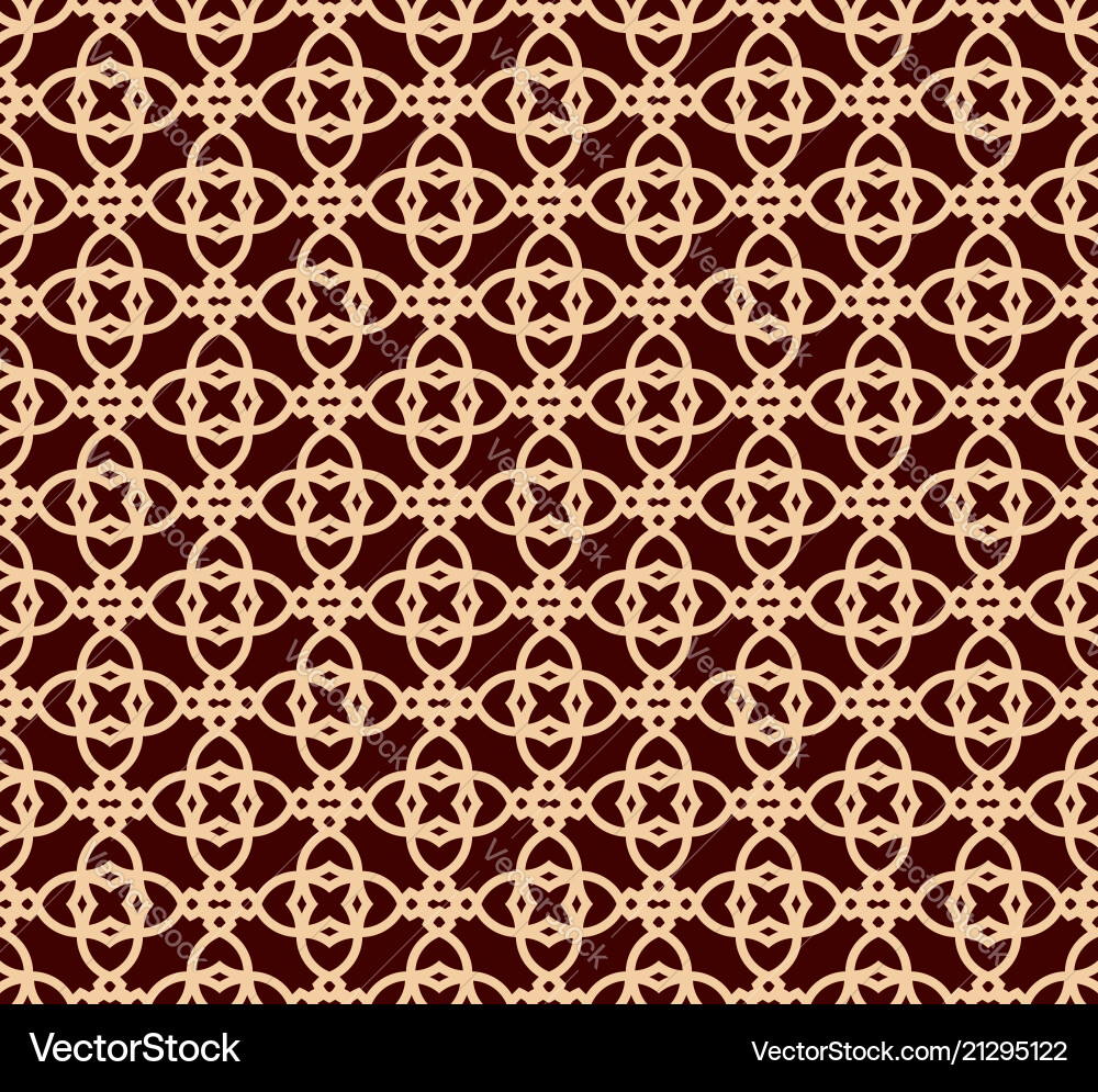 Seamless linear pattern with elegant curved lines Seamless linear pattern with elegant curved lines Vector Image