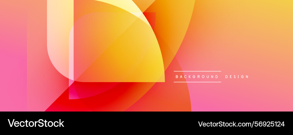 Abstract geometric shapes overlap creating Abstract geometric shapes overlap creating vector image