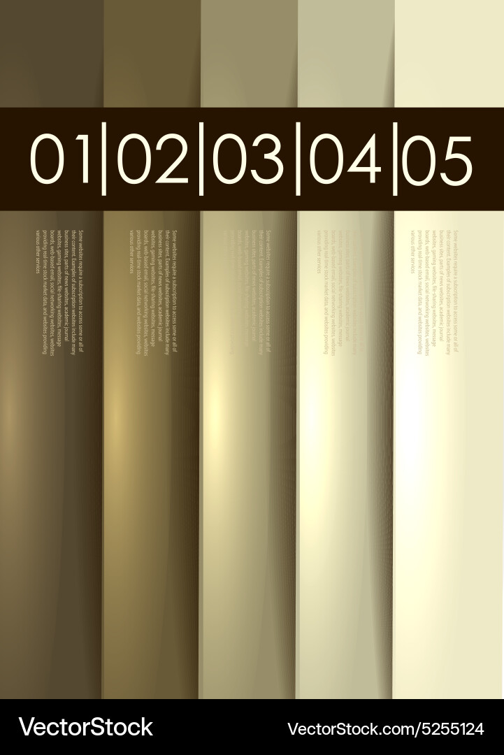 Abstract number line background Vector Image