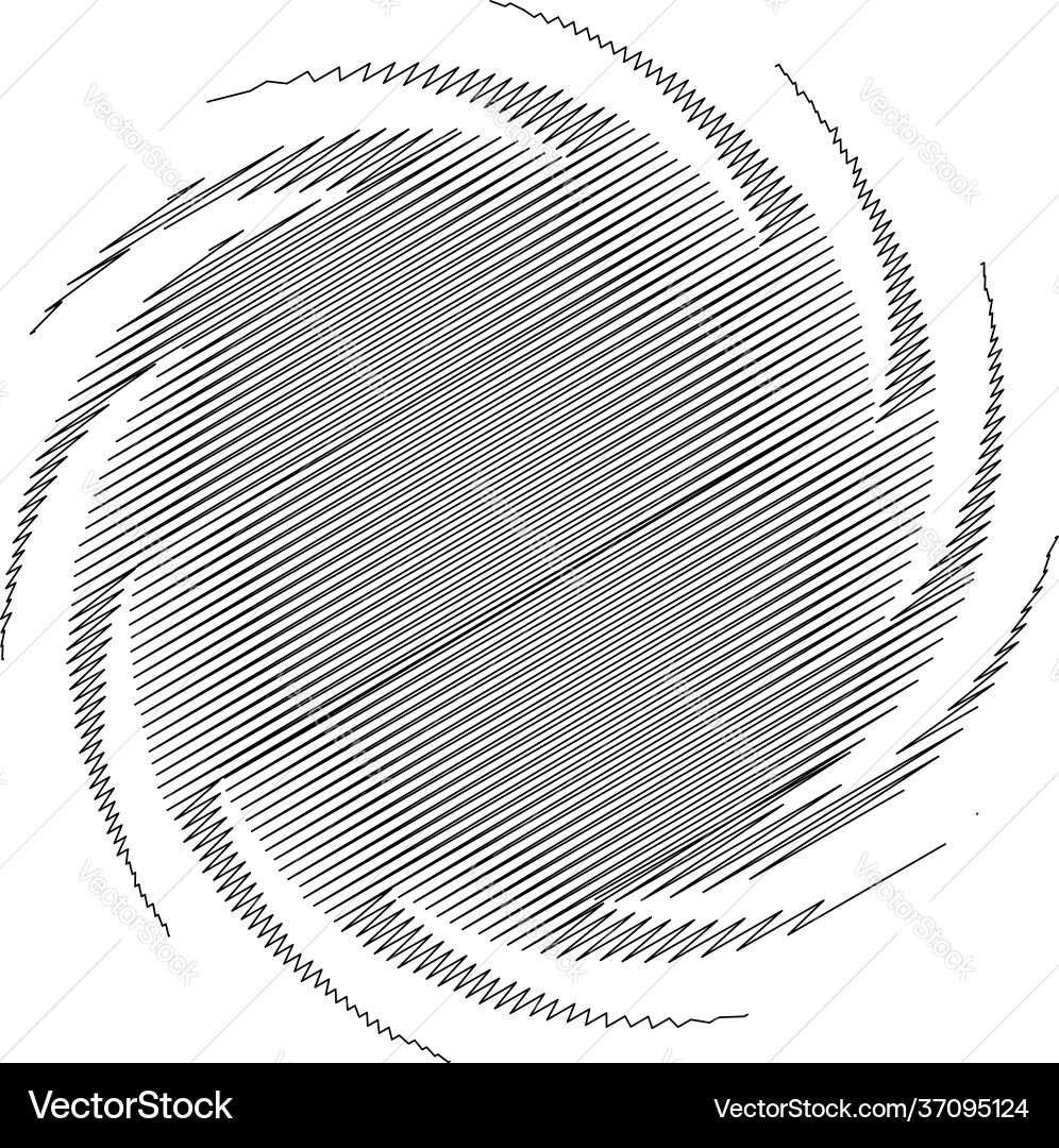 Spiral swirl twirl design element with sketchy Spiral swirl twirl design element with sketchy vector image