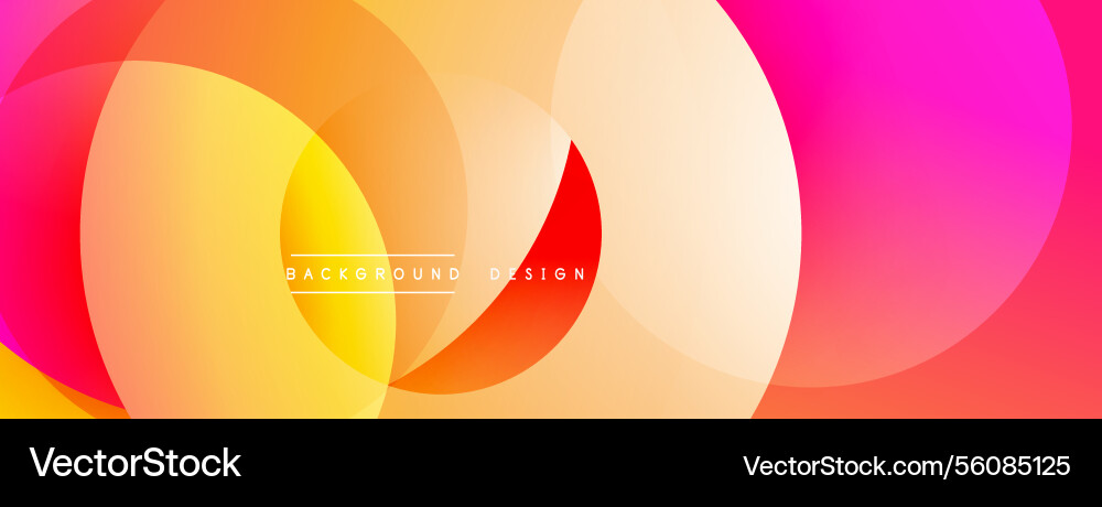 Background design with overlapping circular Background design with overlapping circular vector image