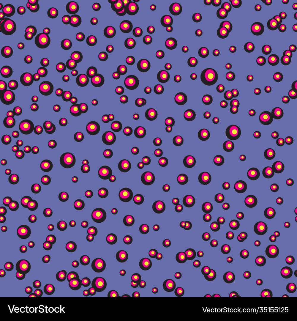 Dot color seamless pattern Vector Image