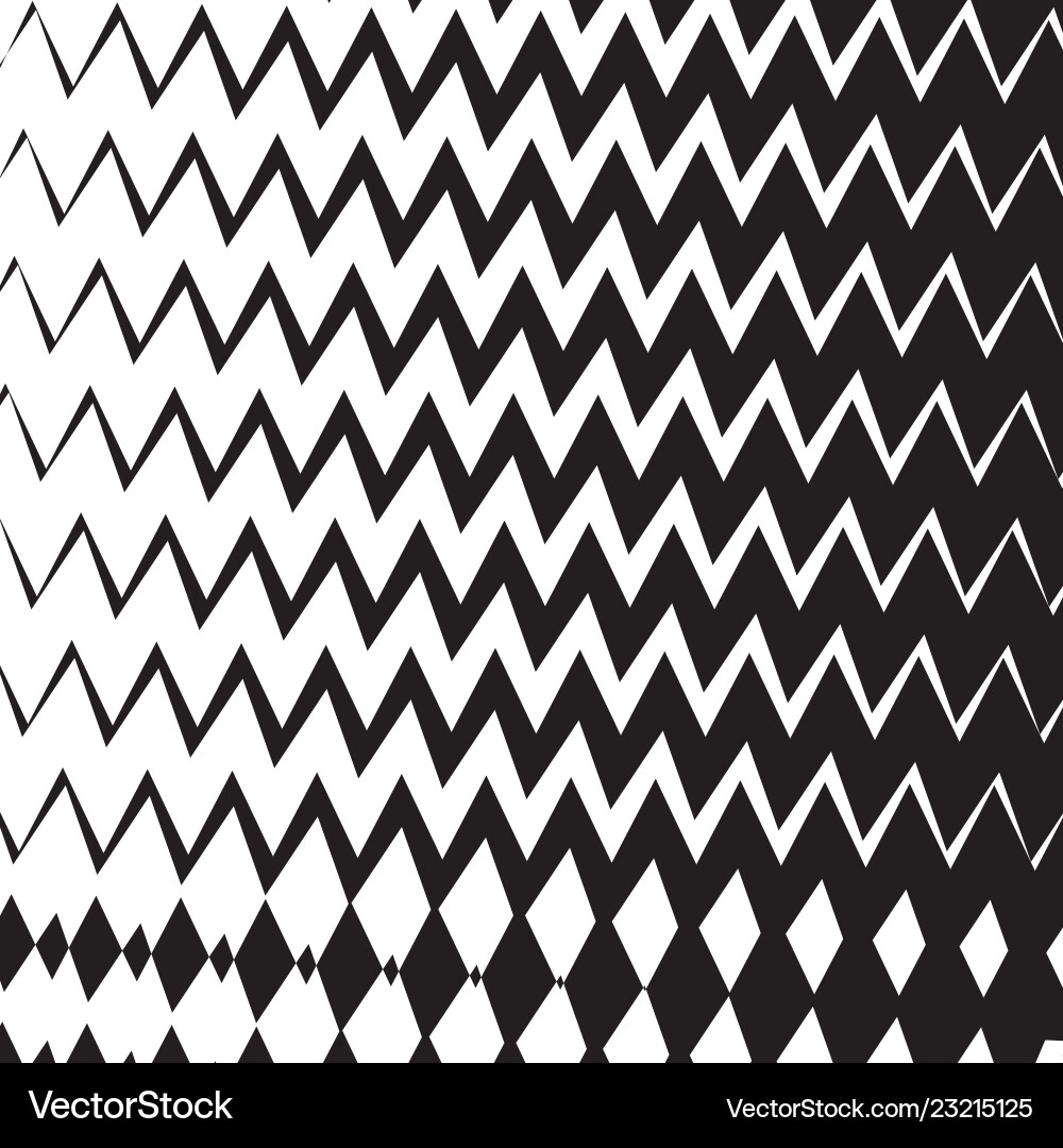 Geometric simple zigzag print wave pattern Geometric simple zigzag print wave pattern vector image