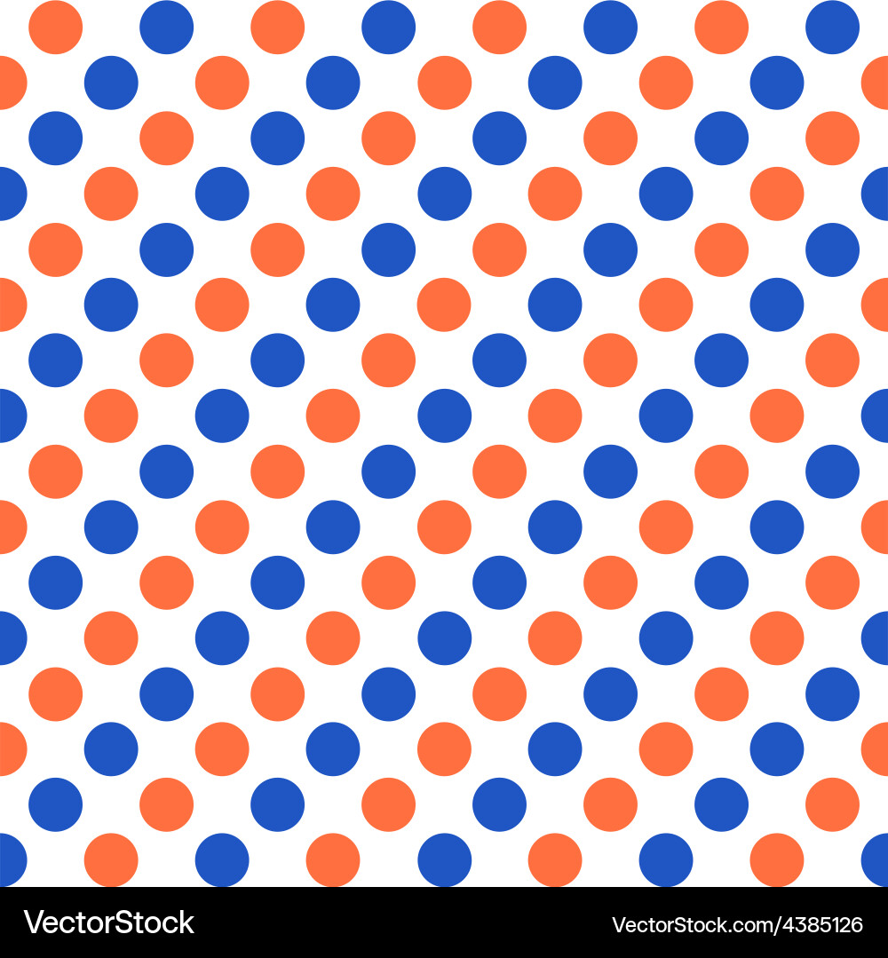 Diagonal Polka Dot Pattern vector image