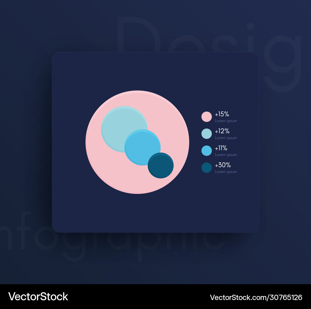 Graphic infographics template for creating web Graphic infographics template for creating web vector image