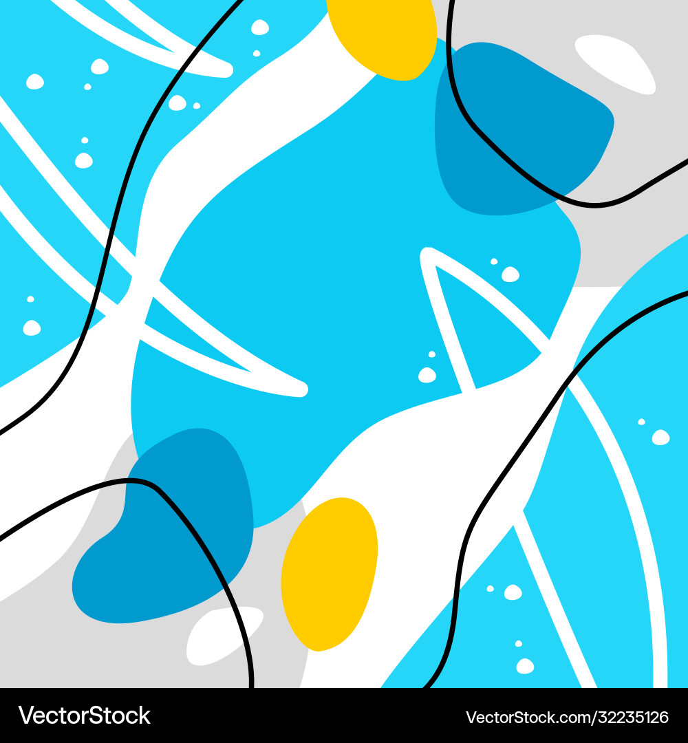 Scribble abstract design background Vector Image
