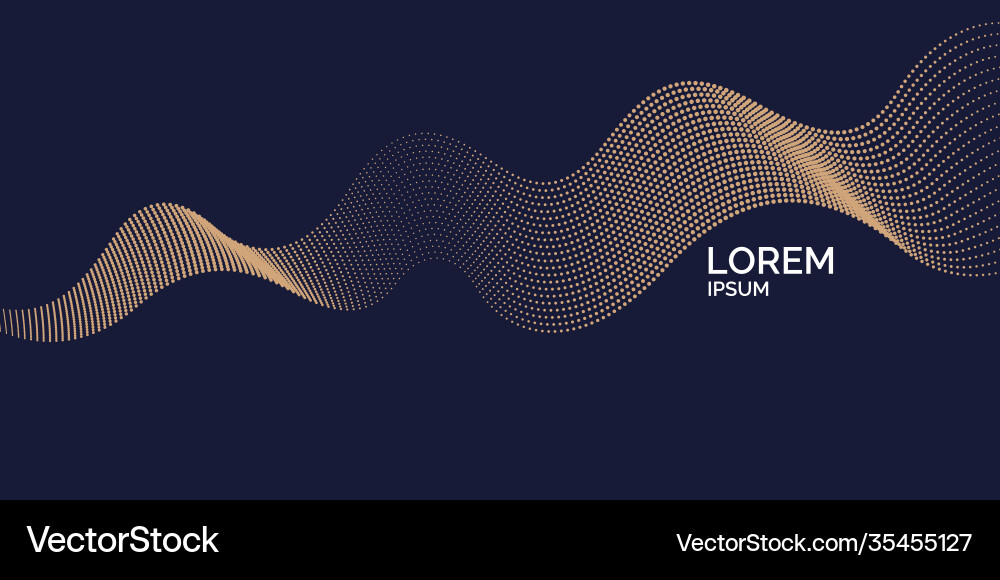 Abstract background with dynamic waves Abstract background with dynamic waves vector image