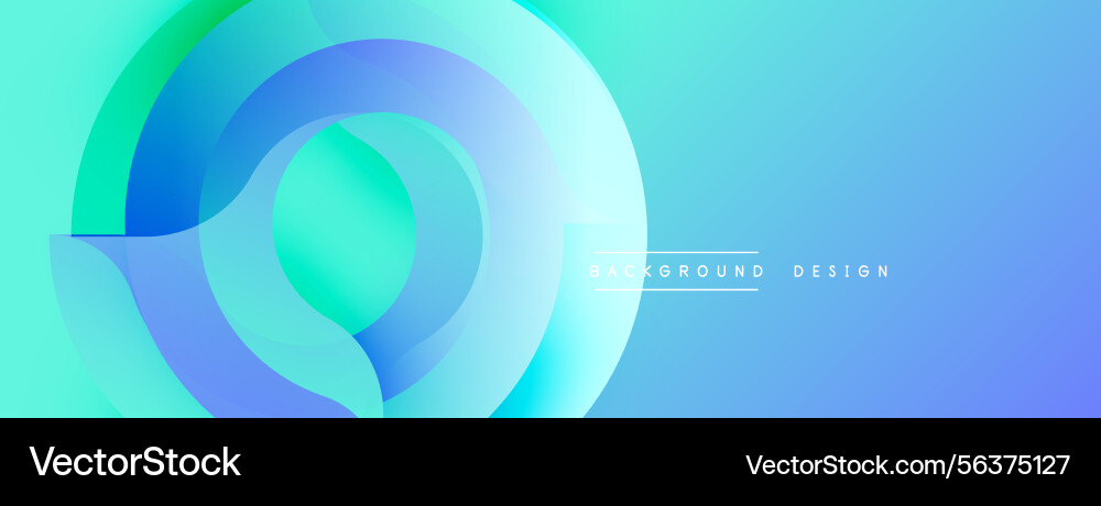 Abstract flowing layers create dynamic visual Abstract flowing layers create dynamic visual vector image