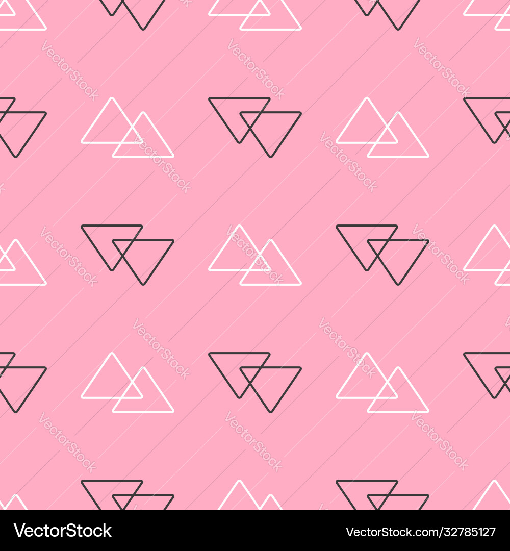 Simple seamless pattern with outlines Simple seamless pattern with outlines Vector Image