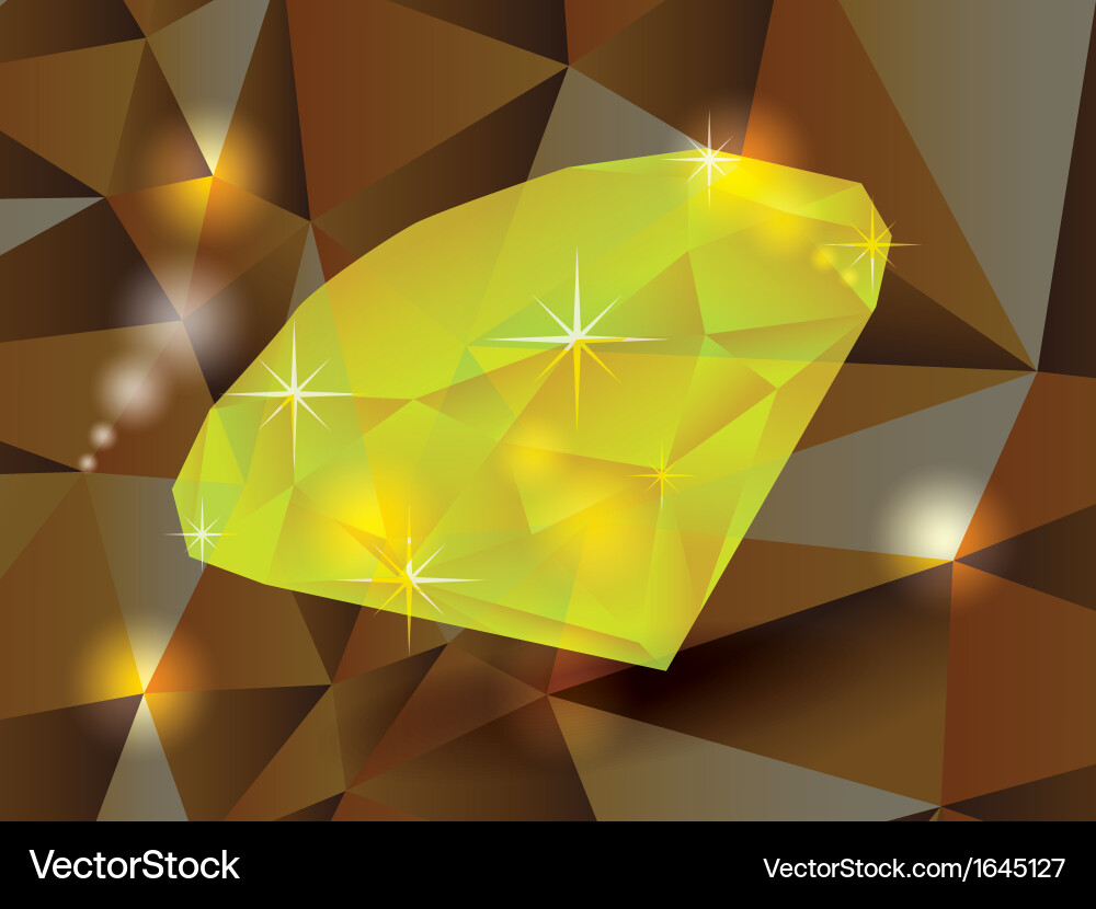 Sparkling Diamond Background Vector Image