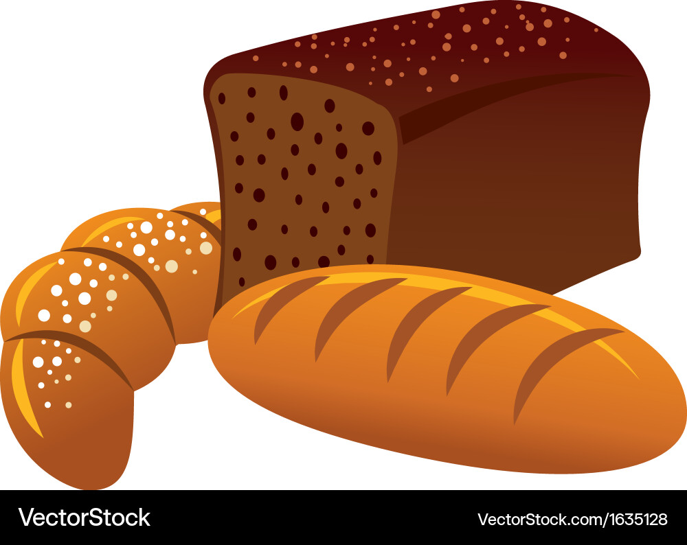 Bread icon Royalty Free Vector Image - VectorStock