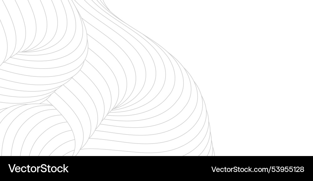 Linear composition layout for the design vector image