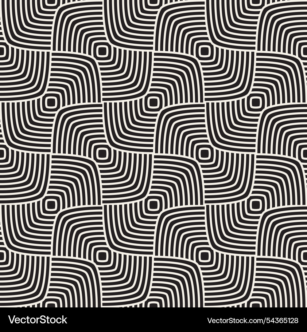 Seamless pattern repeating geometric elements Seamless pattern repeating geometric elements vector image
