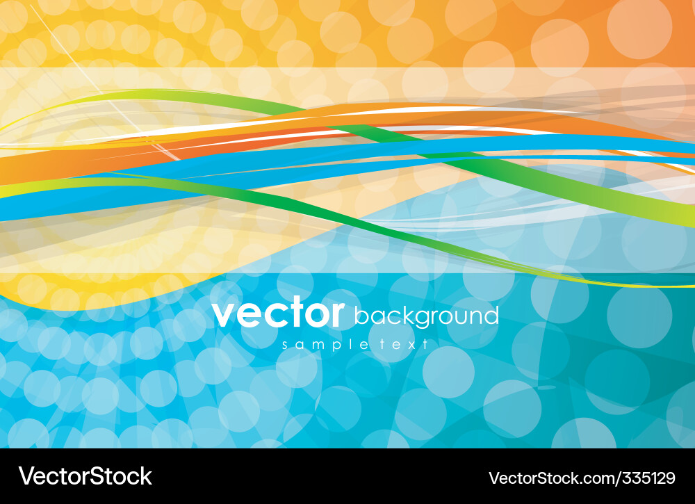Abstract Colorful Background vector image