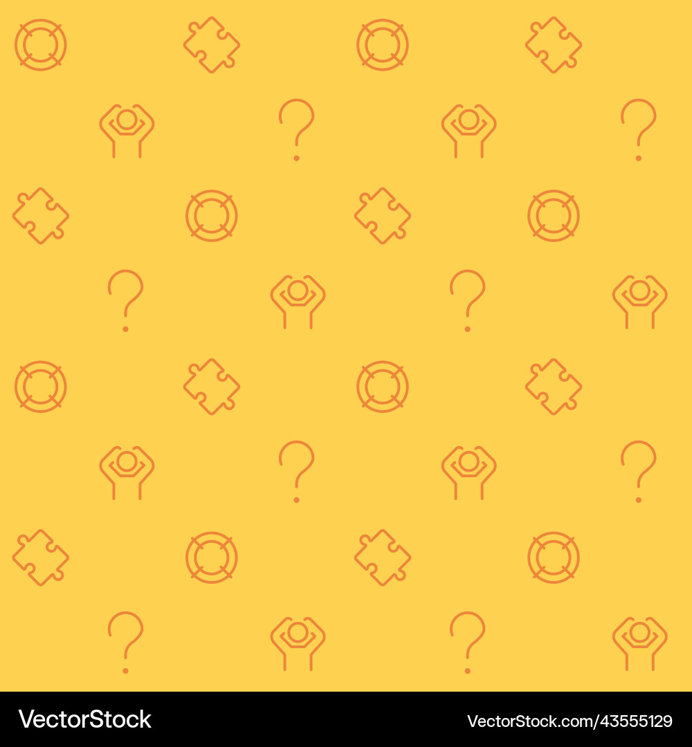 Find target abstract seamless pattern Vector Image