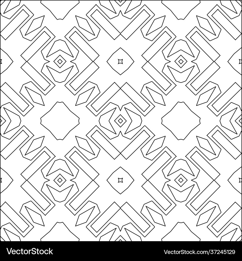 Geometric pattern with triangular elements vector image