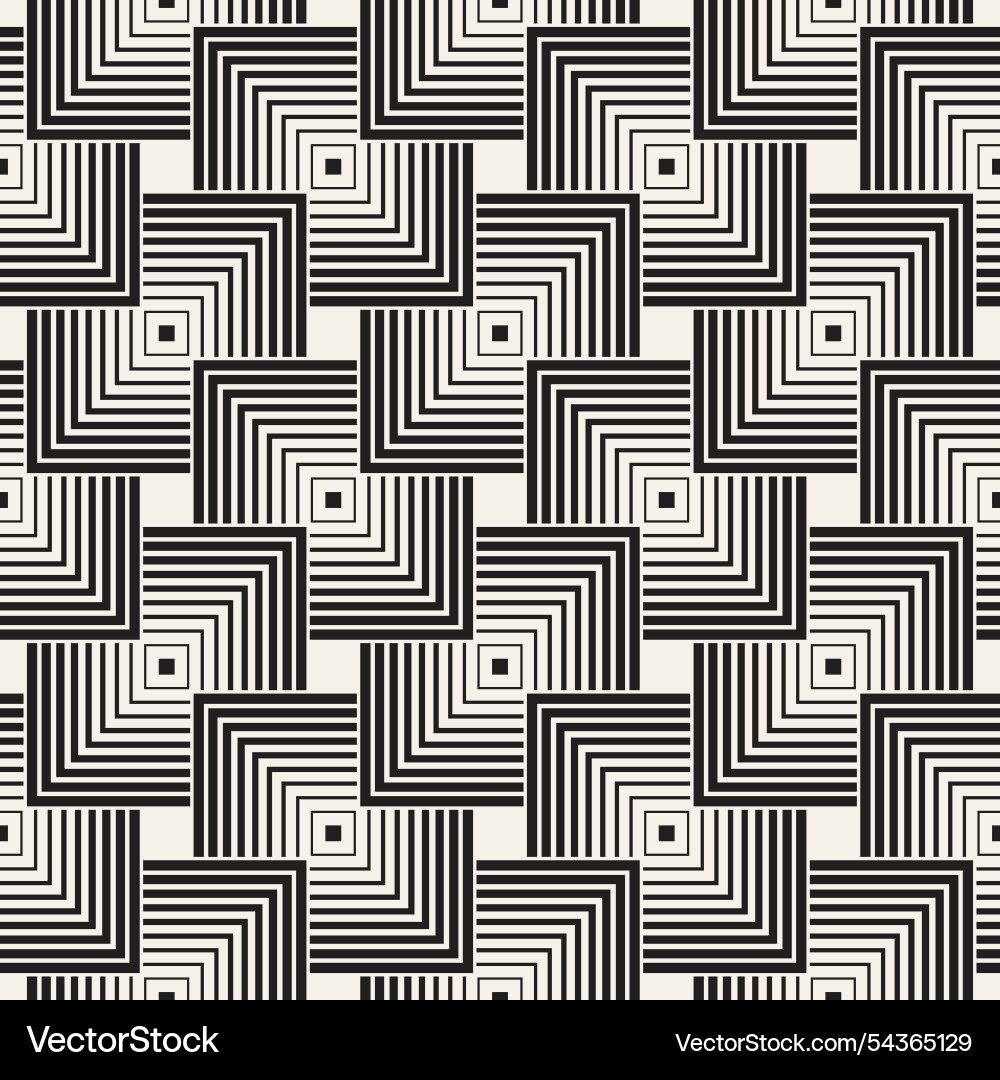 Seamless pattern repeating geometric elements Seamless pattern repeating geometric elements vector image