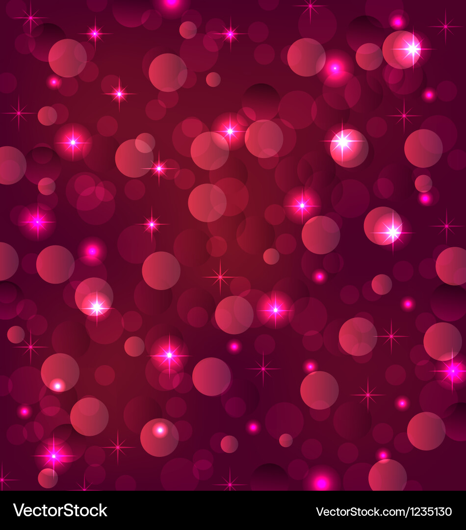 Abstract background with bokeh effect Vector Image