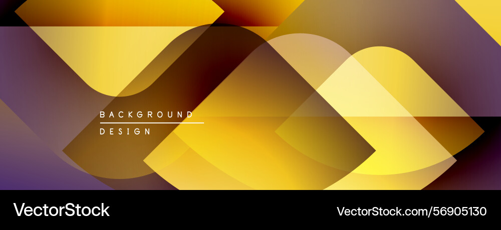 Abstract geometric shapes overlap creating Abstract geometric shapes overlap creating vector image