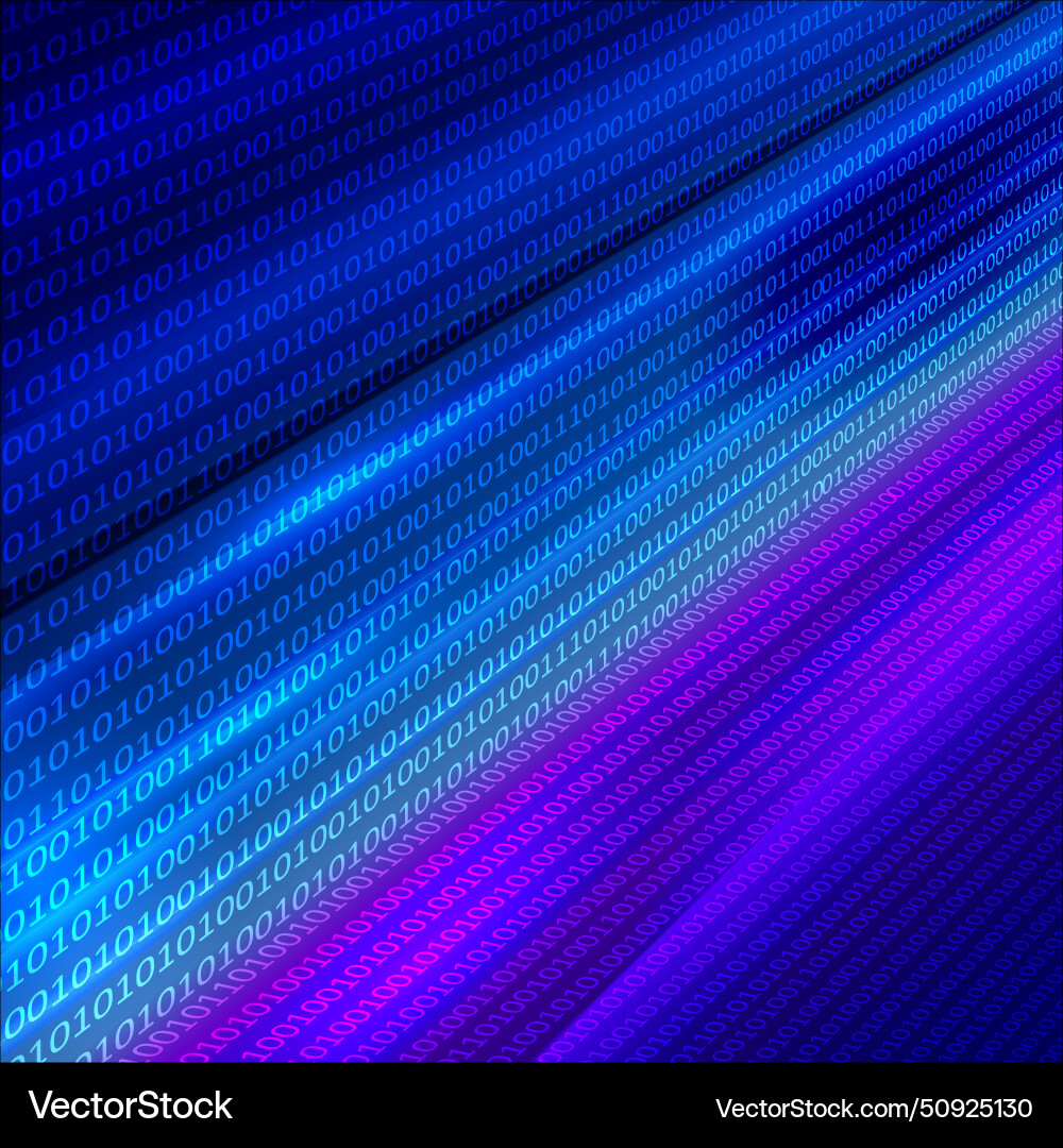 Digital matrix of communication codes Digital matrix of communication codes vector image