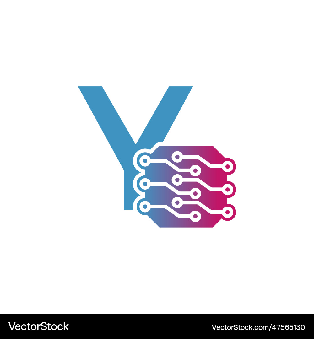 Programming code and technology logo template Vector Image