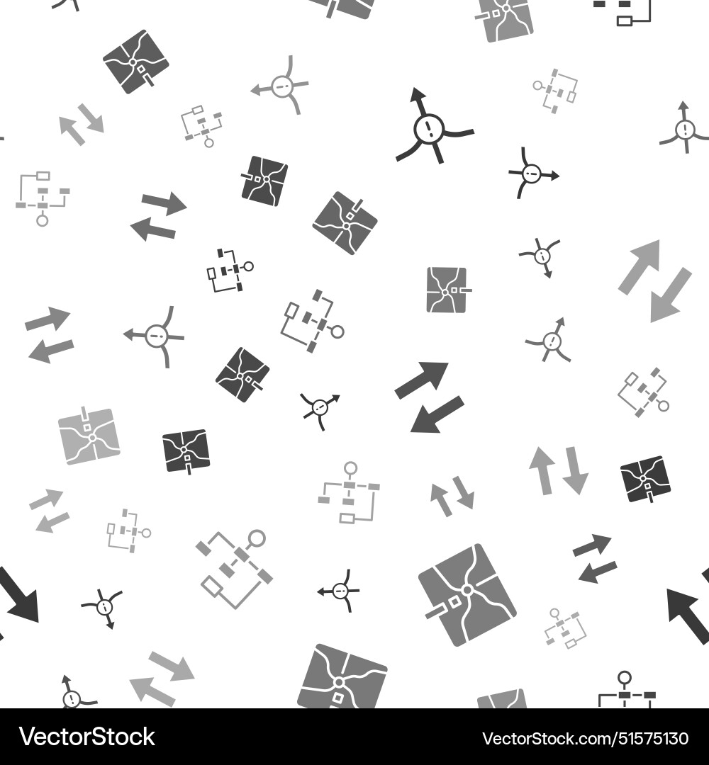 Set arrow intersection point and hierarchy Set arrow intersection point and hierarchy vector image